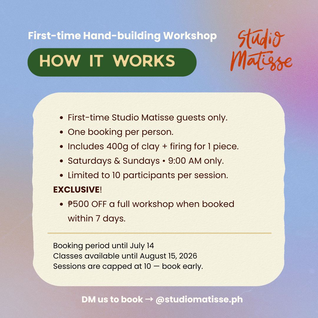 Made Here! – July Exclusive: First Hands Beginner Hand-building Workshop