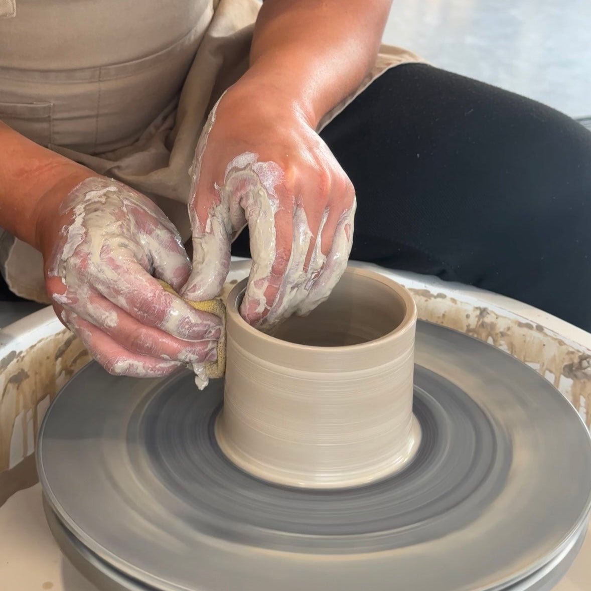 Wheel throwing Pottery Experience