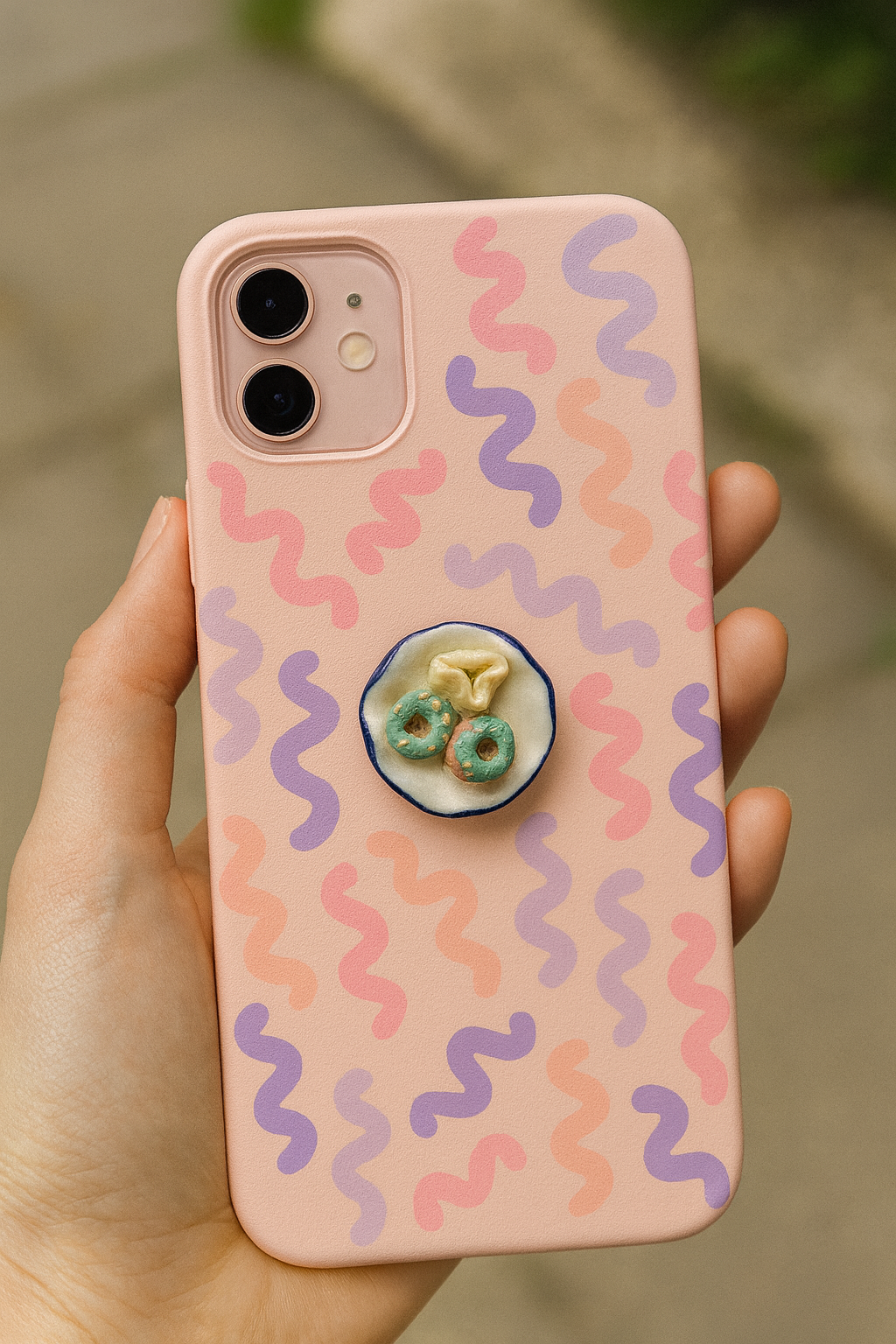 Sugar loop Phone pop socket