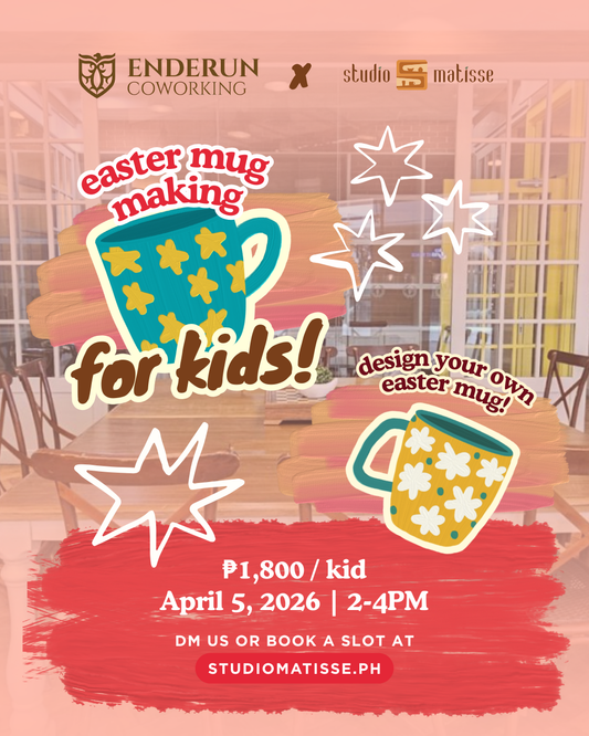 APR 5 2-4PM | Easter Mug Making for Kids at Enderun Coworking Podium (The Study at Enderun Colleges)