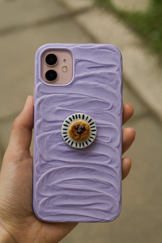 Blueberry pancake Phone pop socket