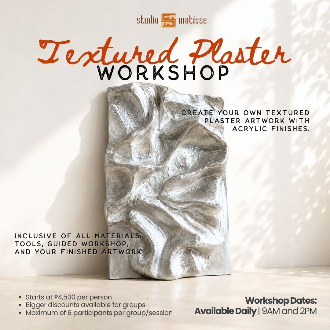 NEW Workshop Alert! 2-day Textured Plaster Workshop